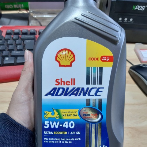 Shell Advance Ultra Scooter 5W40 1L